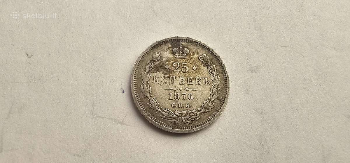 1876 25 kapeikos, retos