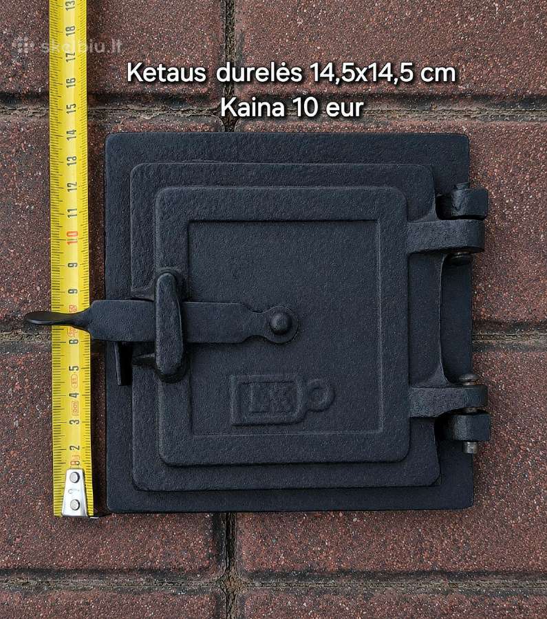 Parduodamos naudotos ketaus krosnies durelės