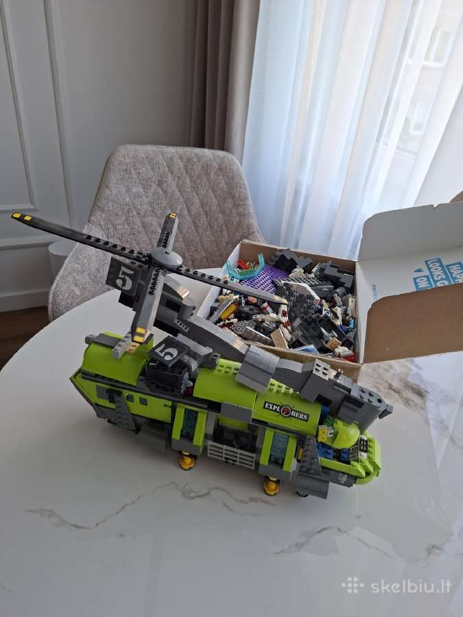 Lego konstruktoriaus detalės