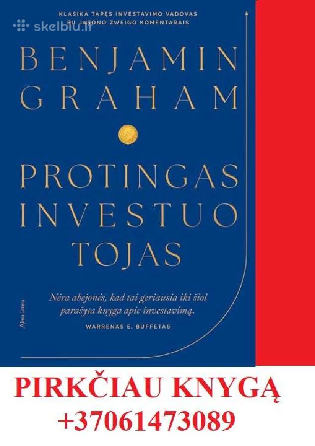 Pirkčiau knygą Protingas Investuotojas