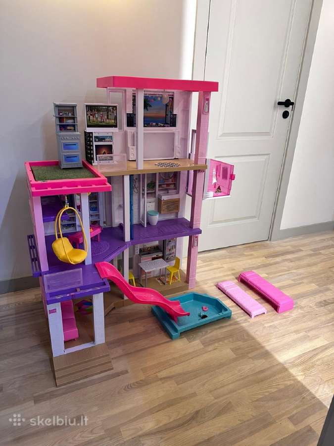 Barbiu namas su baseinu Mattel firmos - nuotraukos Nr. 2