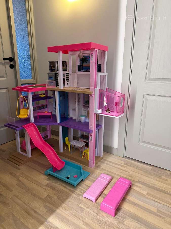 Barbiu namas su baseinu Mattel firmos - nuotraukos Nr. 3