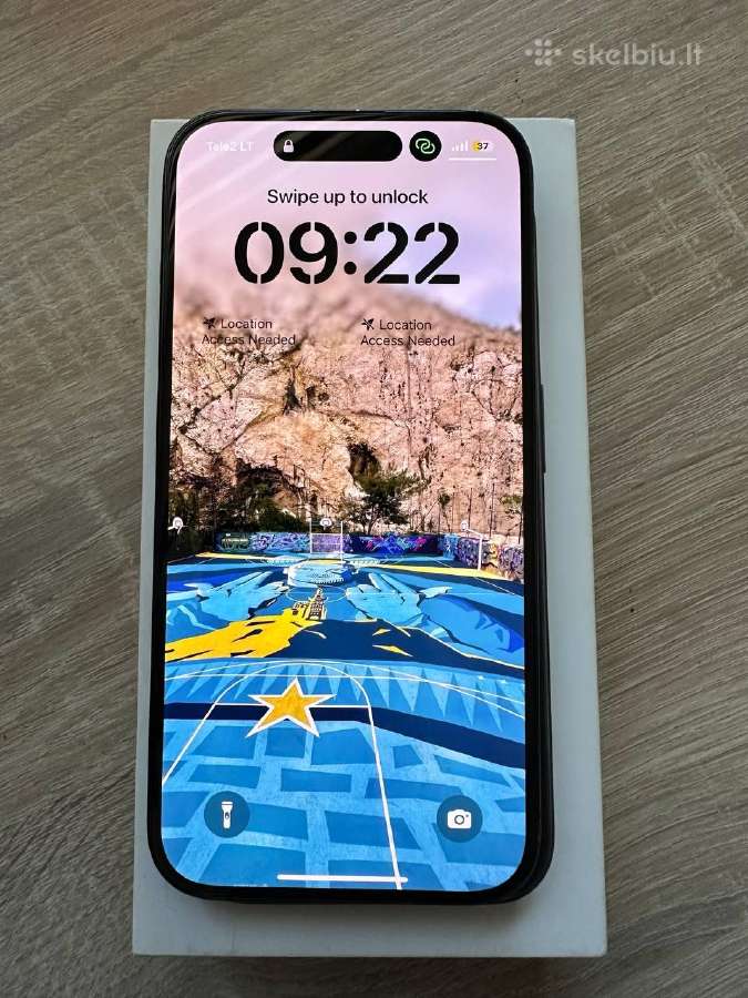 iPhone 15 Pro Titanium black 128gb