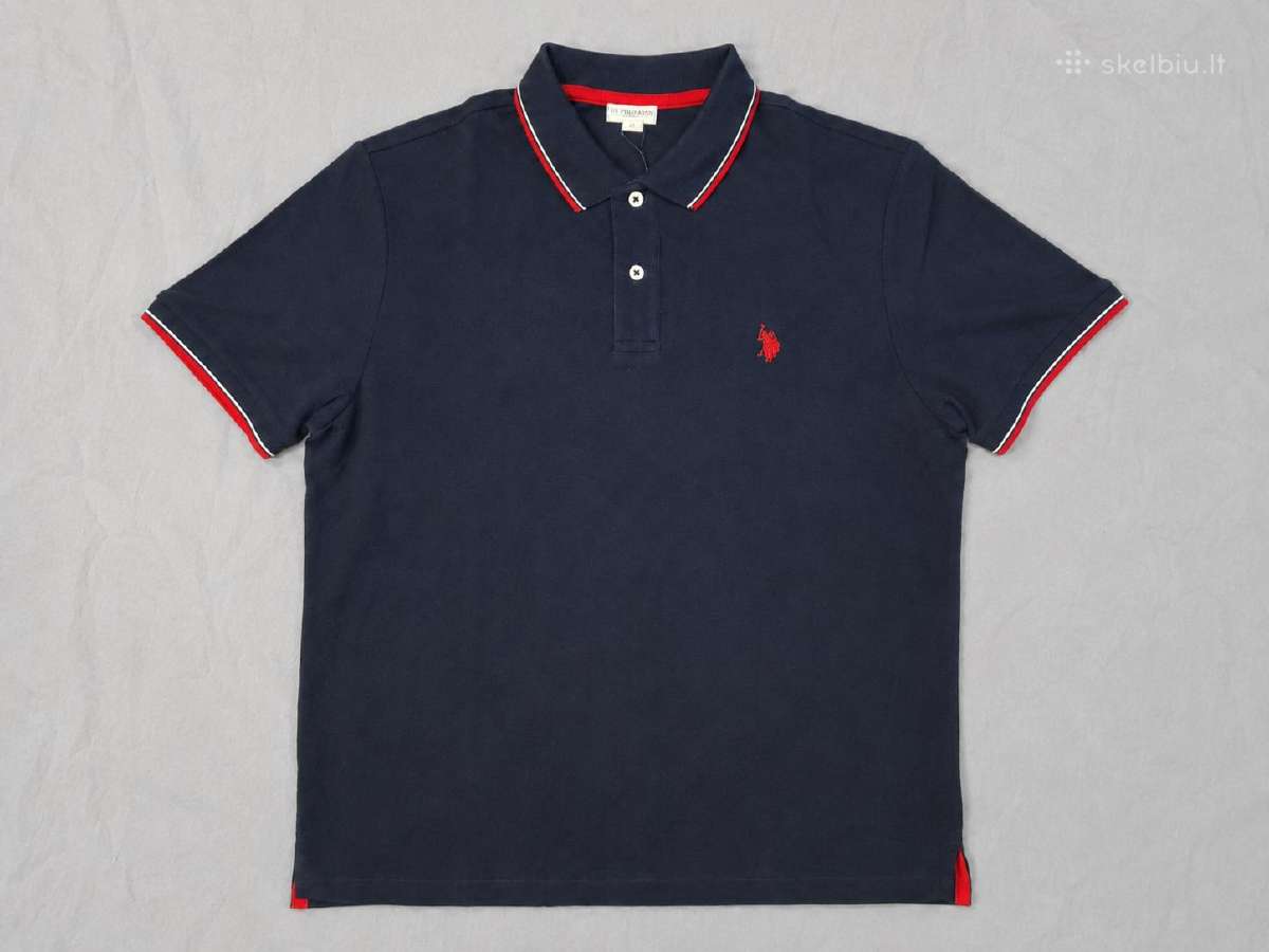 U.s. Polo Assn. polo marškinėliai L nauji