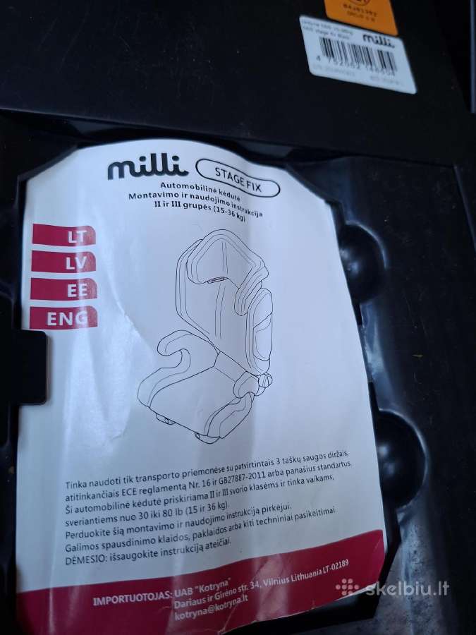 Milli autokėdutė - nuotraukos Nr. 5