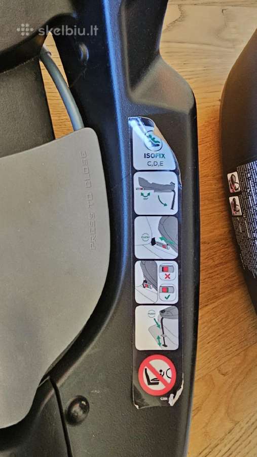 Cybex Aton Q / Cloud Q autokėdutė su Base Q-fix - nuotraukos Nr. 4