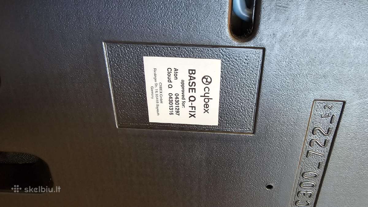 Cybex Aton Q / Cloud Q autokėdutė su Base Q-fix - nuotraukos Nr. 5