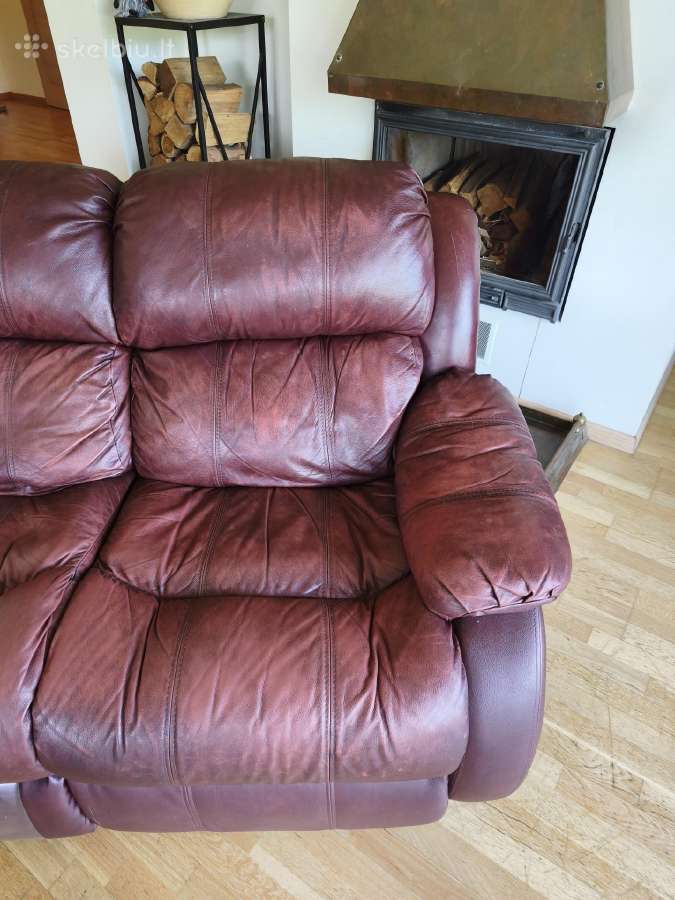 Odinė dvivietė sofa - nuotraukos Nr. 2