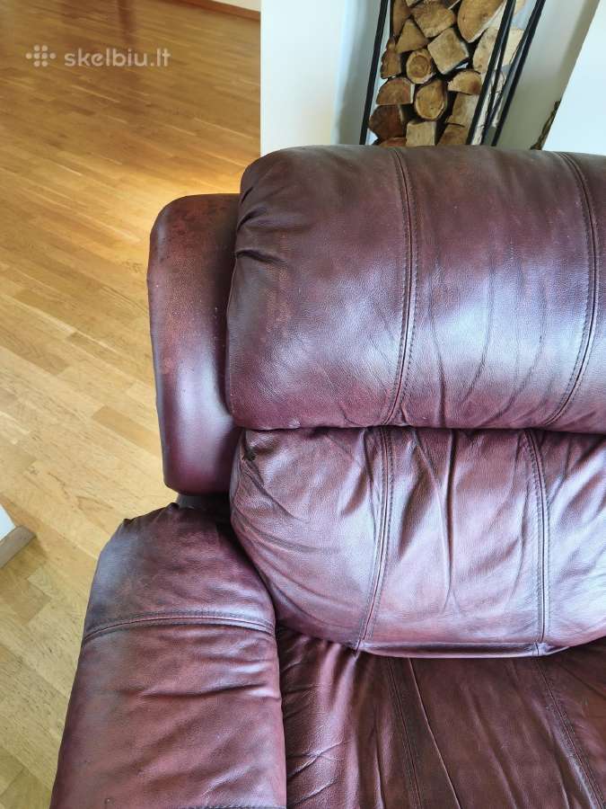 Odinė dvivietė sofa - nuotraukos Nr. 4