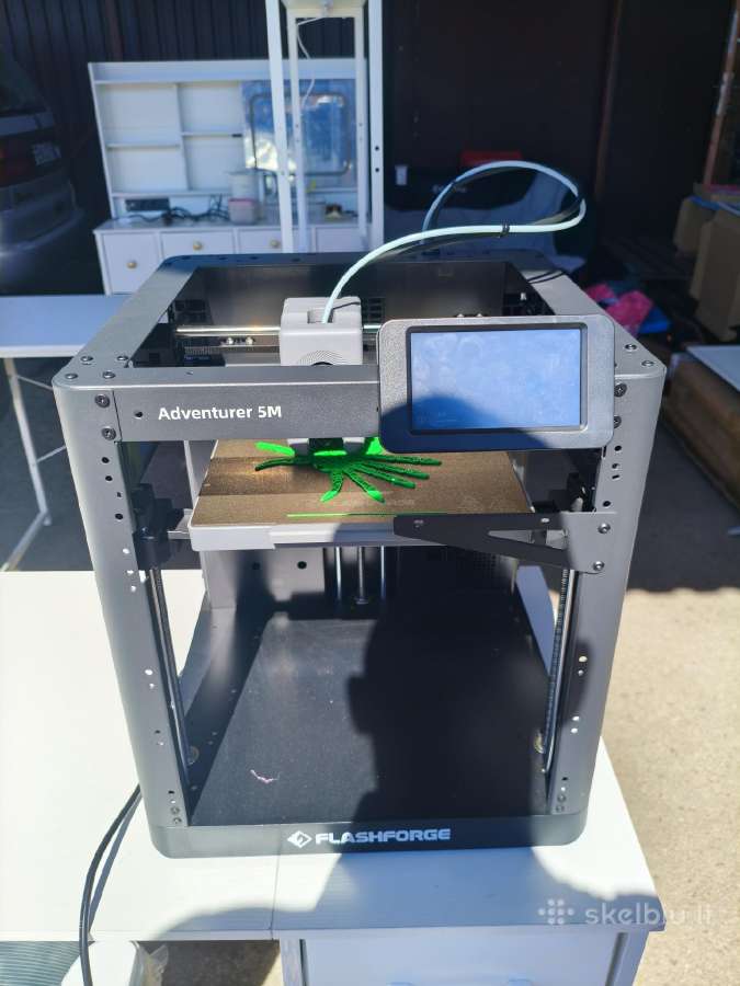 Flashforge Adventurer 5m 3D spausdintuvas