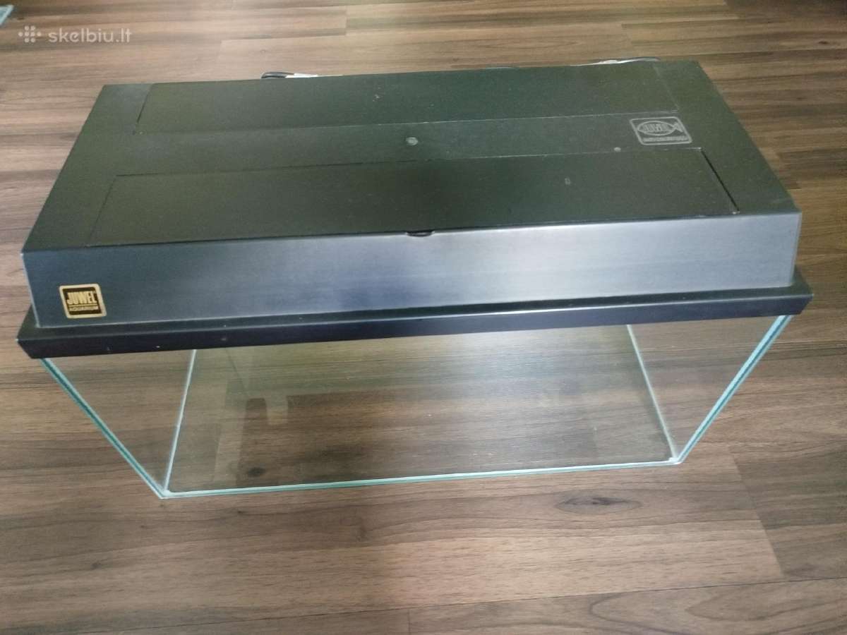 Akvariumas Juwel 50l su oro pompa ir sildytuvu
