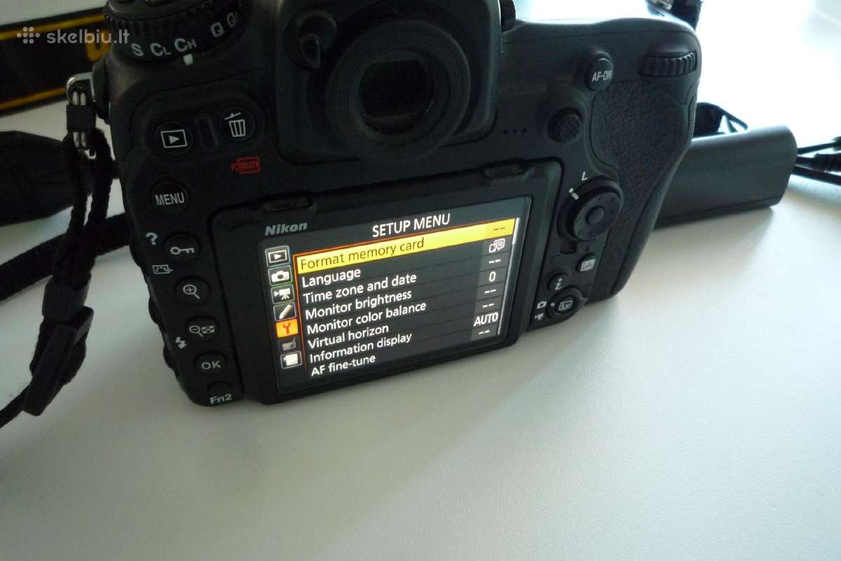 Nikon D500 21mp Dslr Kamera - nuotraukos Nr. 9