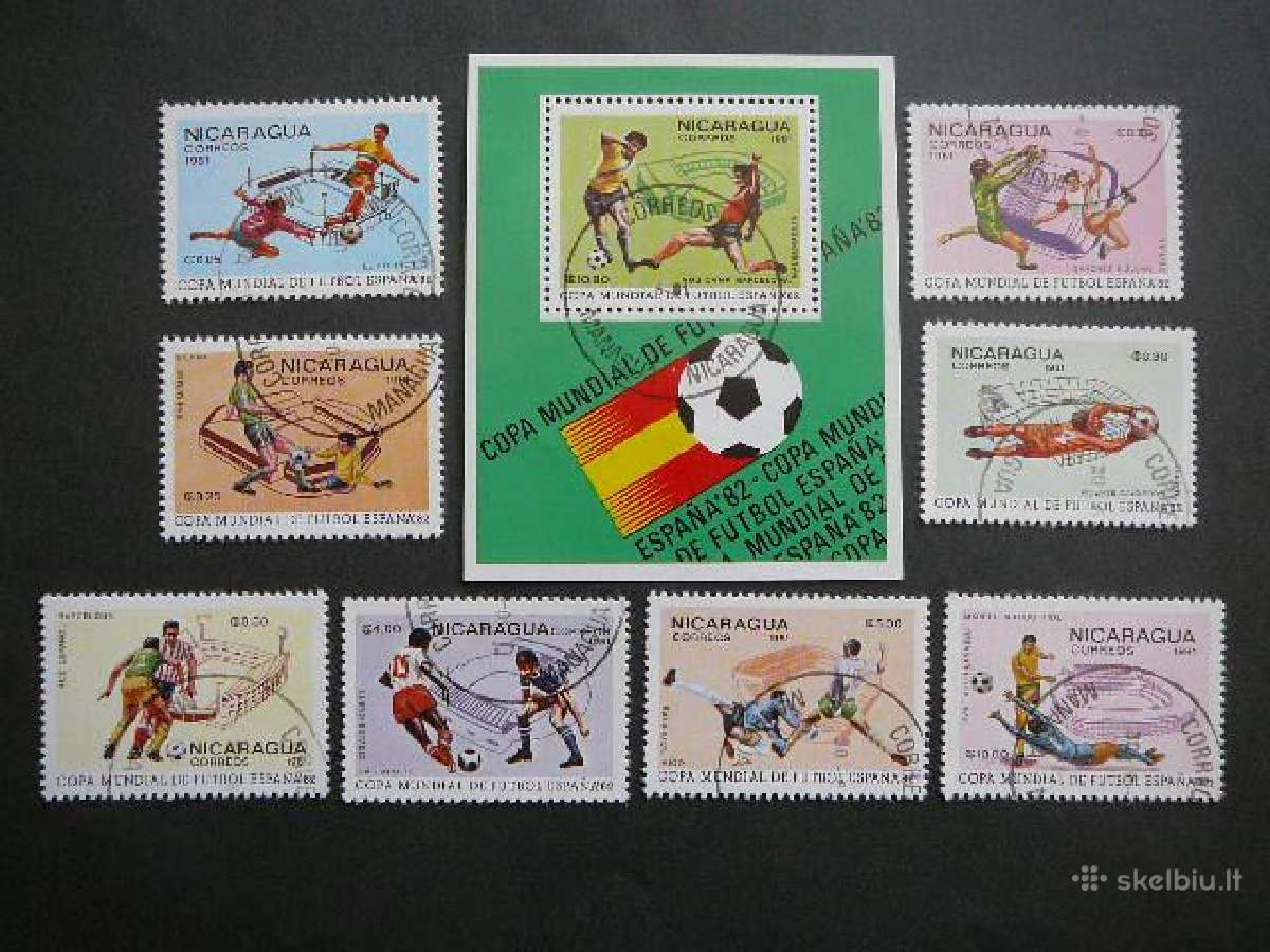 Futbolas Nikaragva 1981 antsp. nk26a