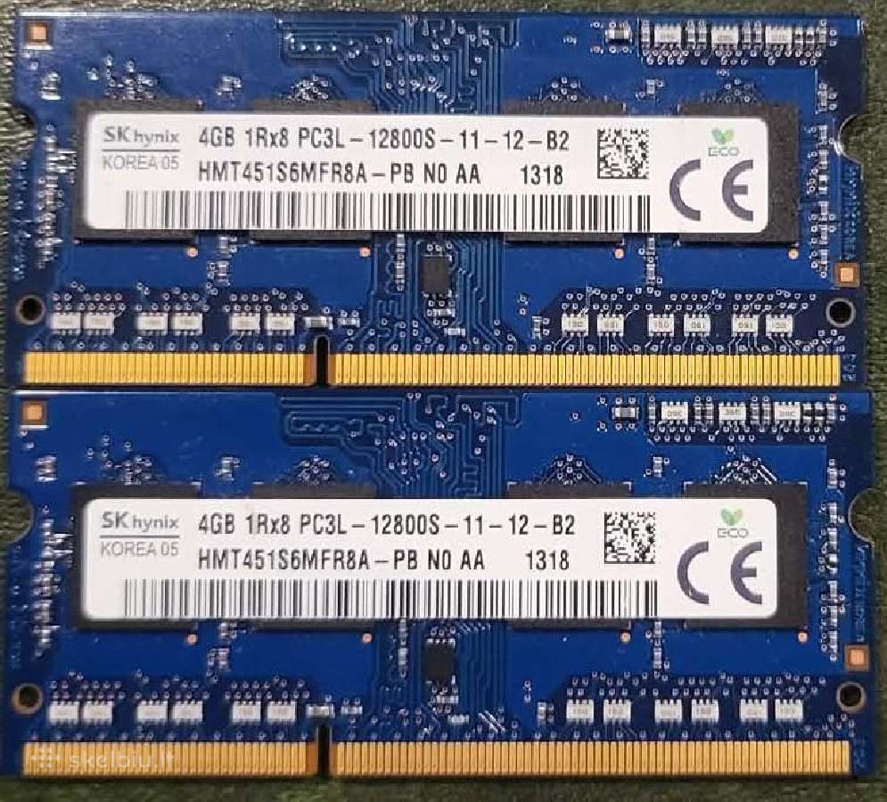 Sk Hynix 4gb Ddr3l 1600 MHz