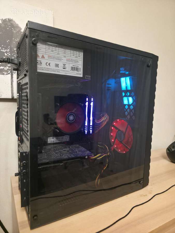 Stacionarus kompiuteris i5-7600k, Gtx 1060 6gb