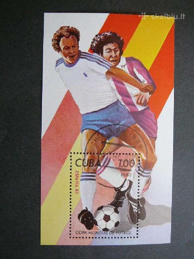 Futbolas Kuba 1982 antsp. cu38