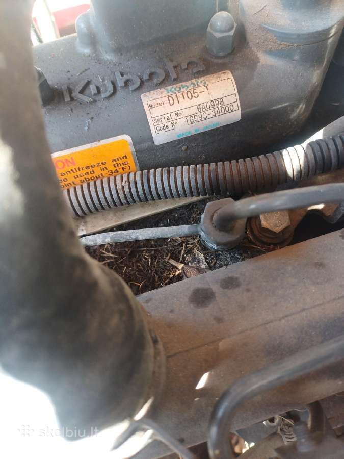 Kubota varikliai,dalimis,yra keli vienetai.