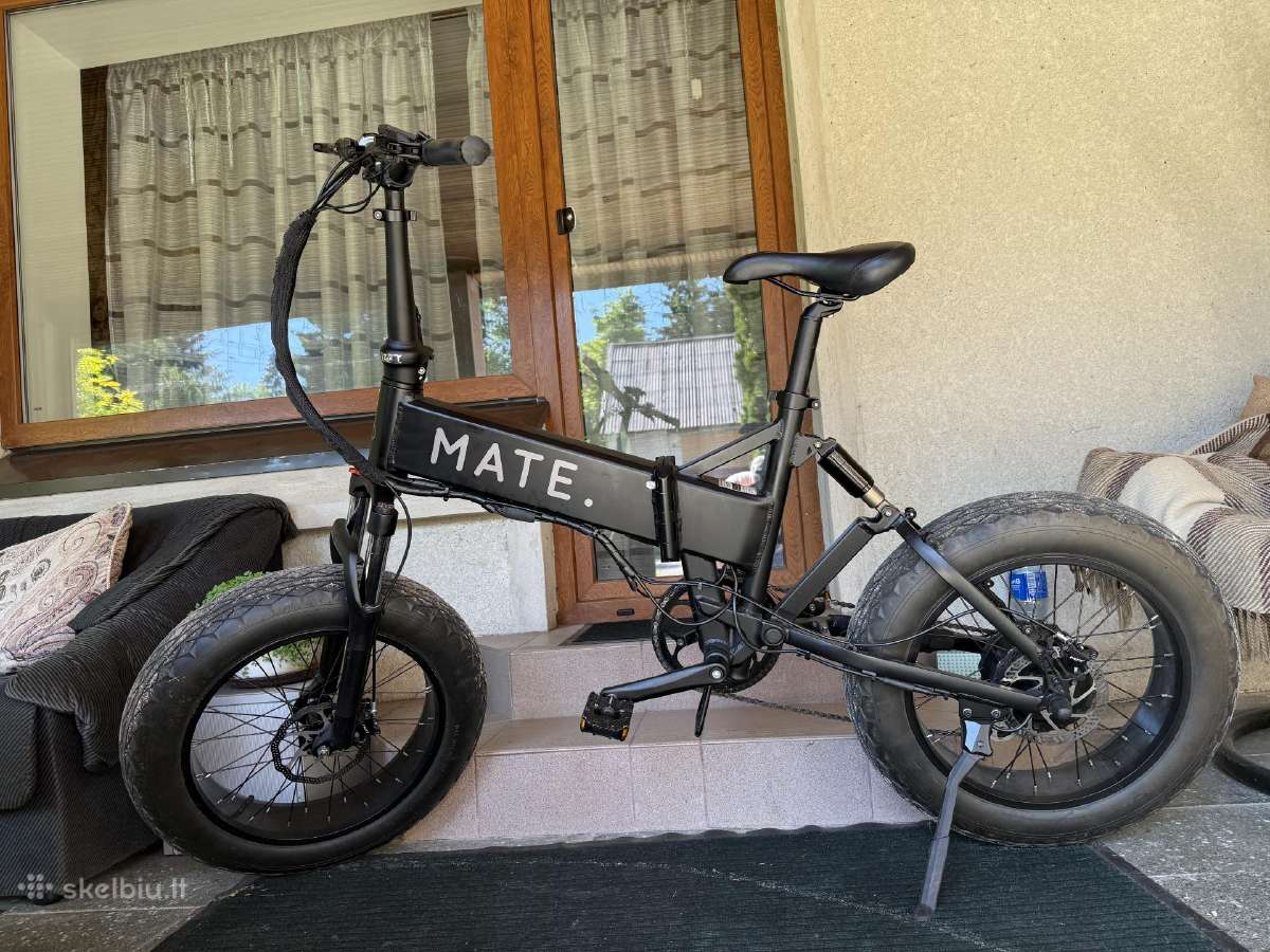 Mate X / nauja baterija/ max speed 50km-h