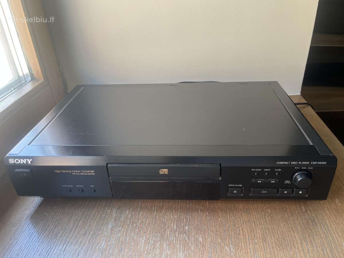 CD grotuvas Sony Cdp-xe220