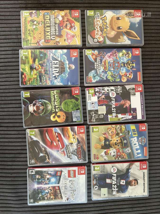 Nintendo Switch žaidimai