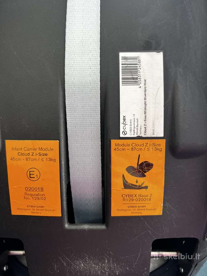 Kūdiko automobilio kėdutė Cybex Cloud Z i-size - nuotraukos Nr. 4