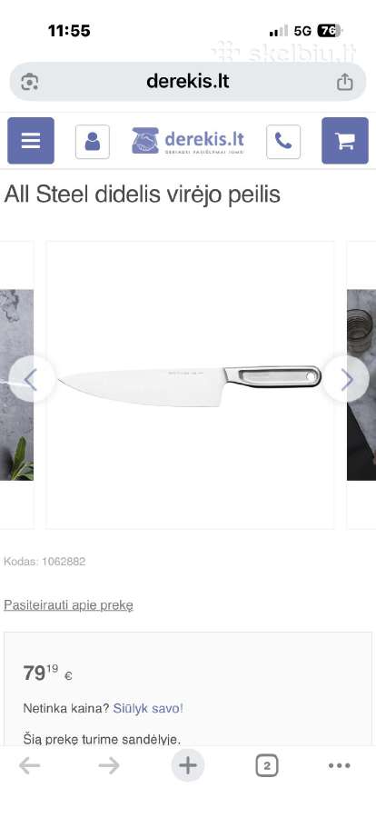 Fiskars All Stell 4 peiliai ir galąstuvas - nuotraukos Nr. 5