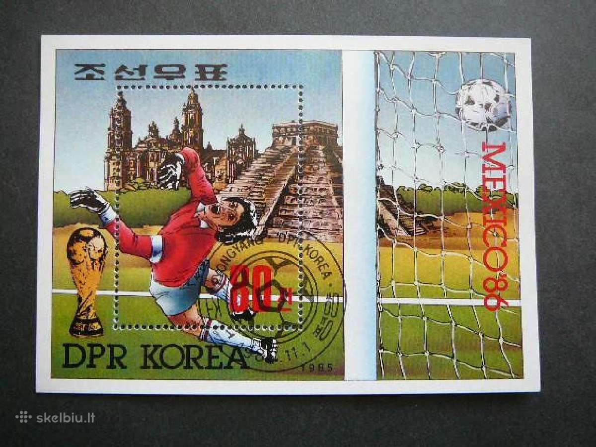 Futbolas Koreja 1985 antsp. kr26a