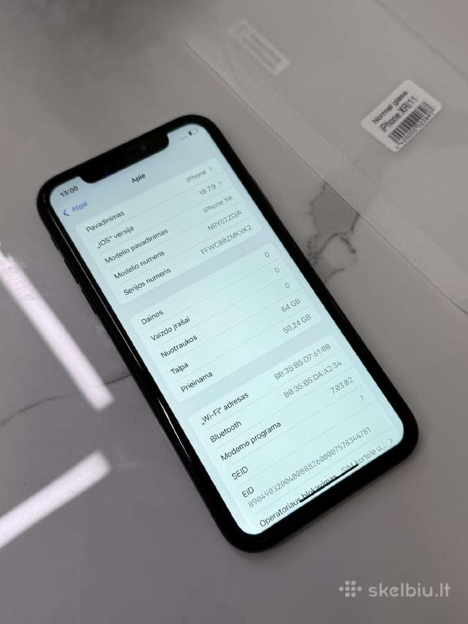 iPhone Xr 64 - 88% - nuotraukos Nr. 3