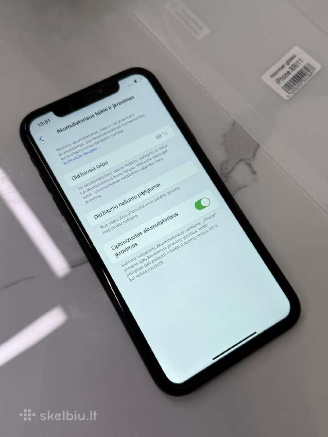 iPhone Xr 64 - 88% - nuotraukos Nr. 4
