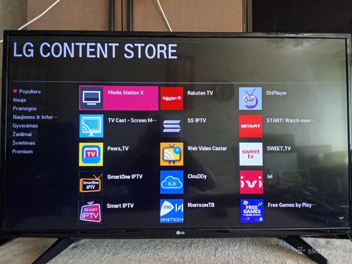 LG 43lh570v Smart TV 109cm - nuotraukos Nr. 3