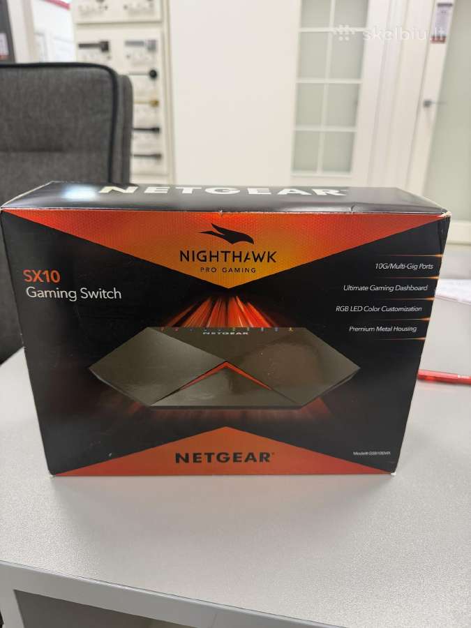 Komutatorius Netgear Nighthawk Gs810emx-100pes - nuotraukos Nr. 5