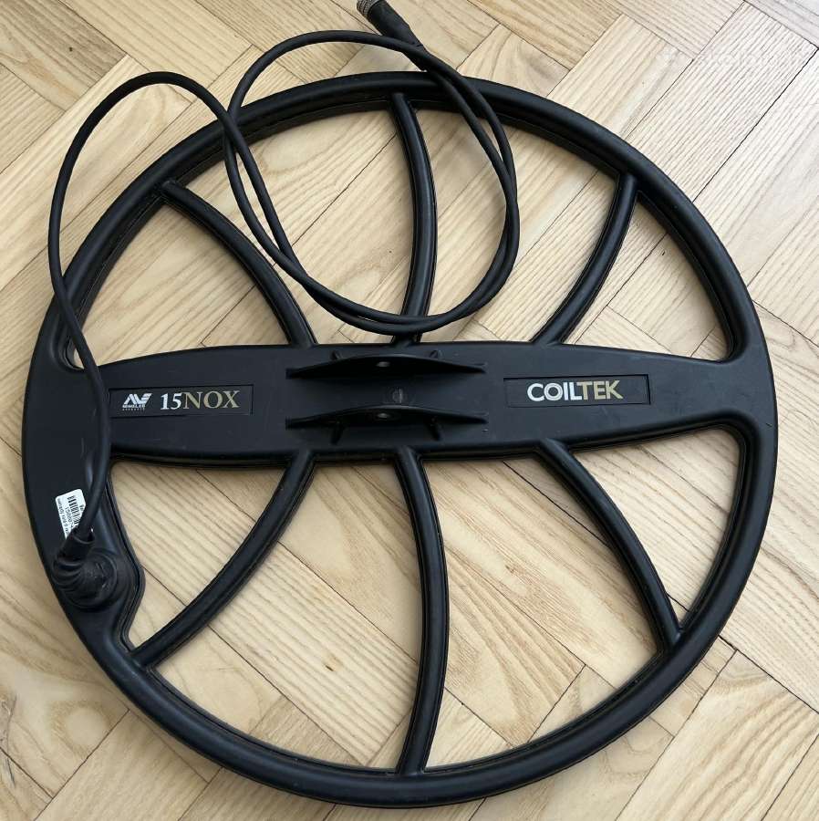 Gilumine detektoriaus ritė Coiltek 15 Nox.
