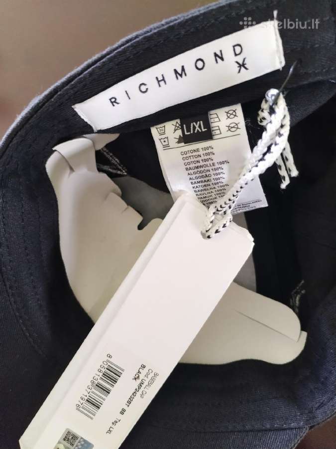 Jonh Richmond originali kepurė L/XL - nuotraukos Nr. 2