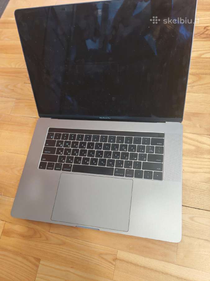 MacBook Pro 15.4 A1707 Mid 2017 i7 16gb 500gb - nuotraukos Nr. 9