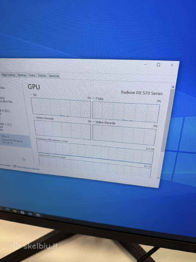 Gaming Pc i7-3770u/16 RAM/ 8gb Gpu Rx570 - nuotraukos Nr. 4
