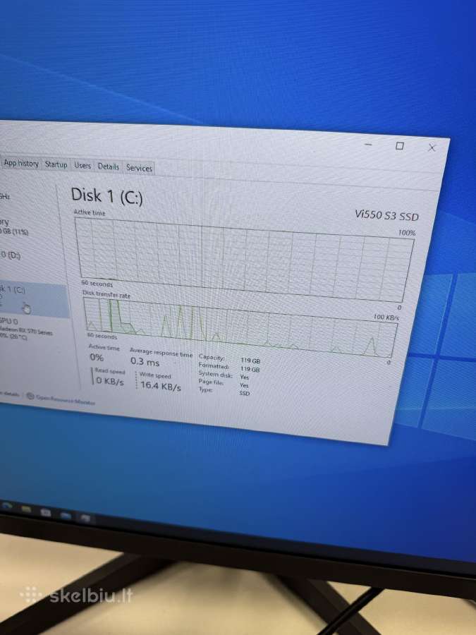 Gaming Pc i7-3770u/16 RAM/ 8gb Gpu Rx570 - nuotraukos Nr. 5