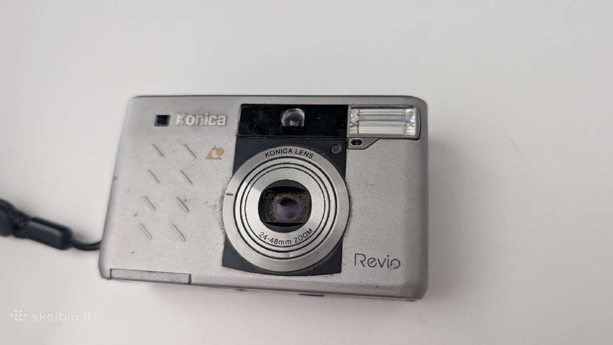 Konica juostinis foto aparatas