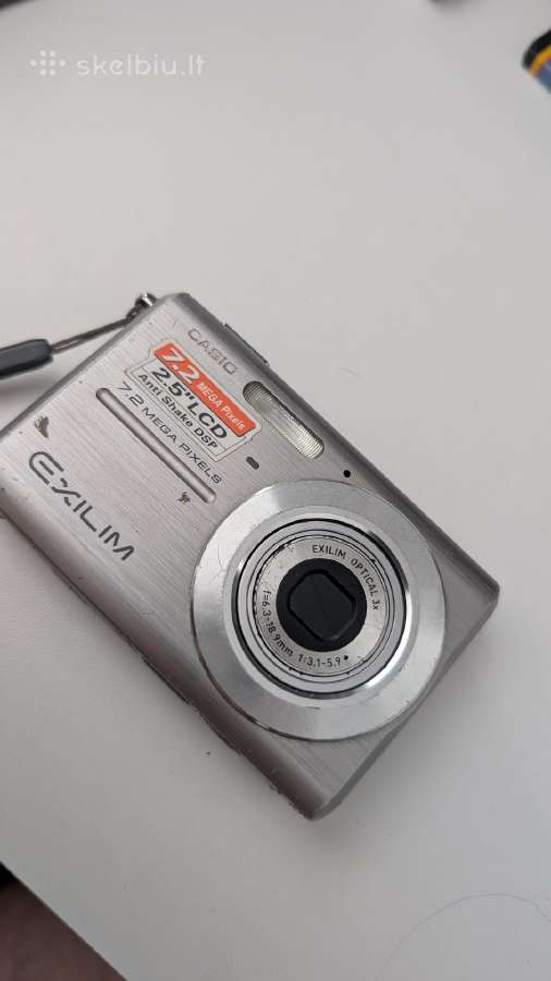 Casio exilim fotoaparatas