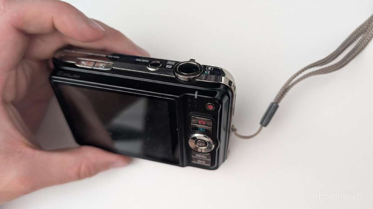 Casio exilim fotoaparatas - nuotraukos Nr. 2
