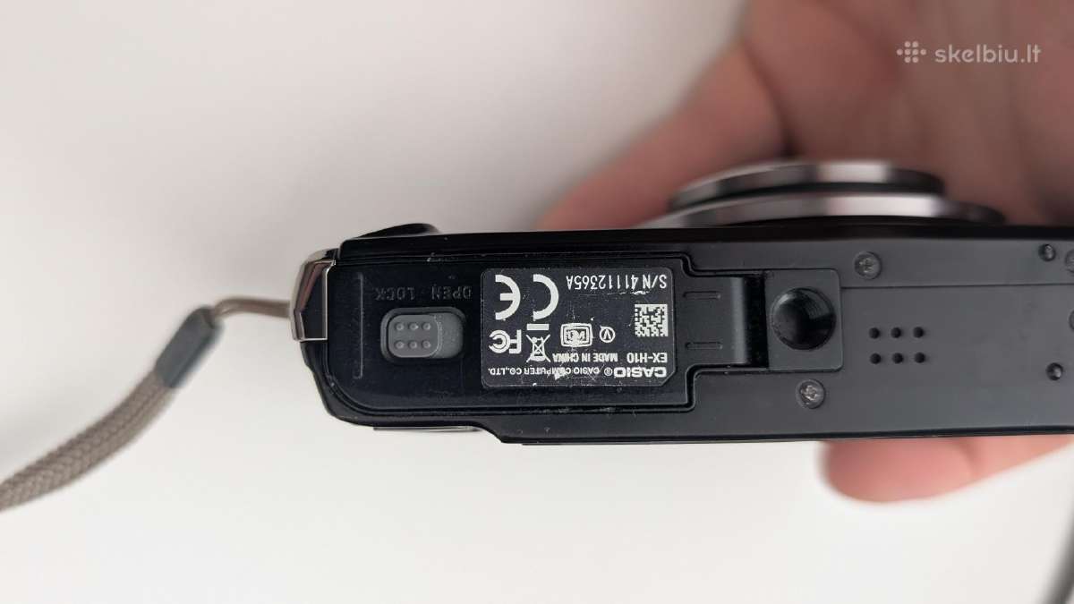 Casio exilim fotoaparatas - nuotraukos Nr. 3