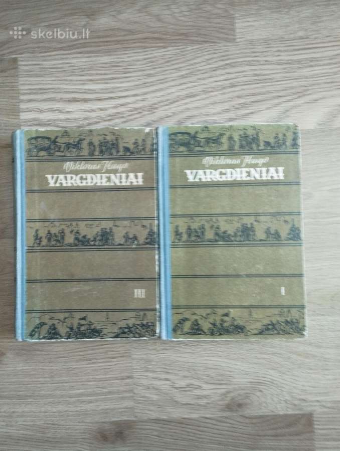 Viktoras Hugo - Vargdieniai 1 ir 3 tomai