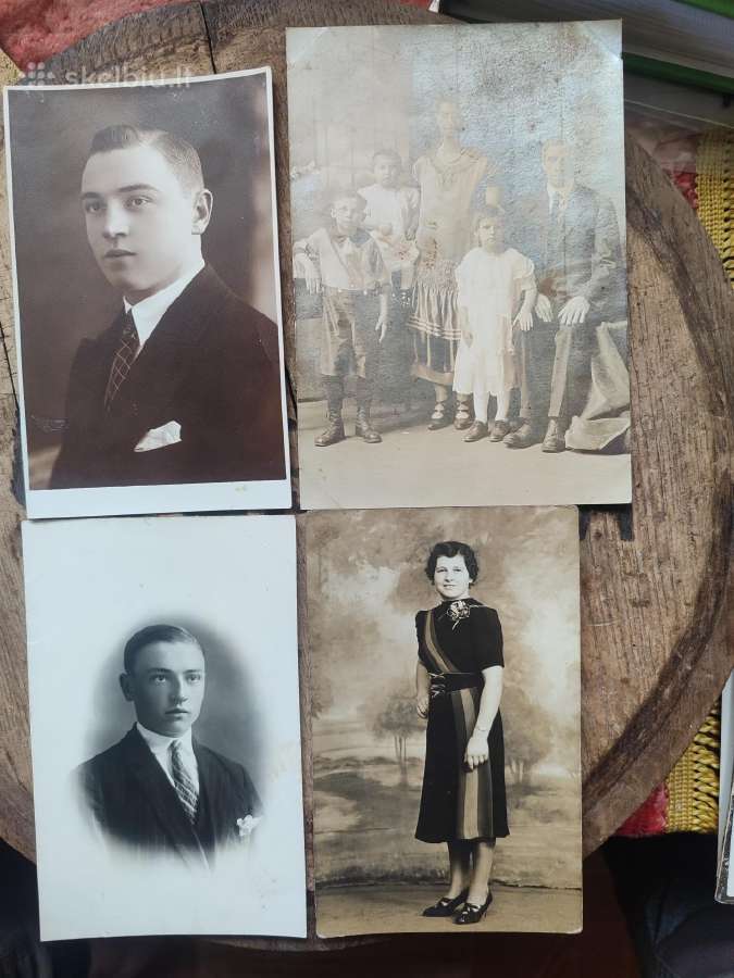 Senos nuotraukos ir atvirutės