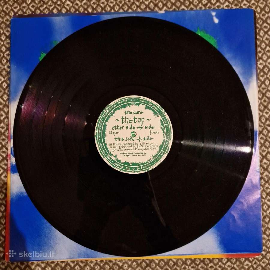 The Cure - The Top / Vinyl Lp 1984 UK pressing - nuotraukos Nr. 6
