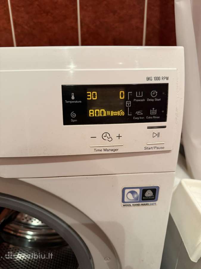 Skalbimo mašina Electrolux Ews1066seu