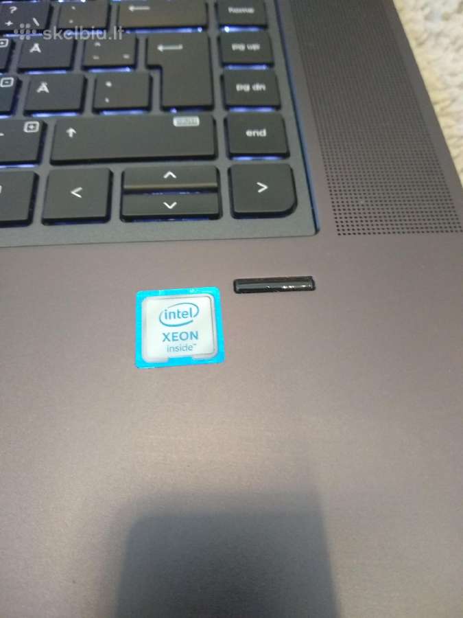 Zbook Studio 15" Xeon 3ghz/32gb RAM - nuotraukos Nr. 6