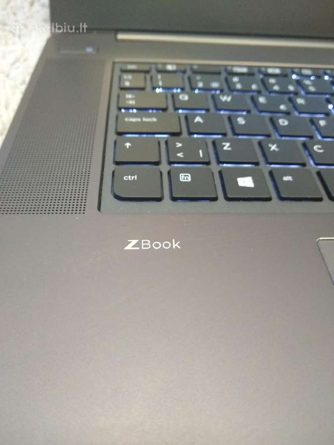 Zbook Studio 15" Xeon 3ghz/32gb RAM - nuotraukos Nr. 7