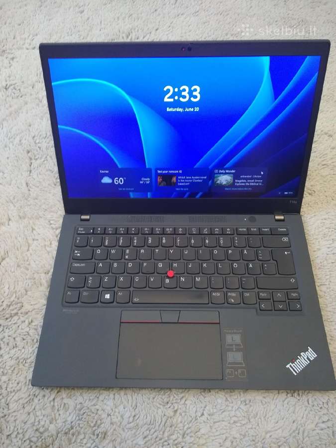 Thinkpad T14 i5-11th/32gb RAM - nuotraukos Nr. 5