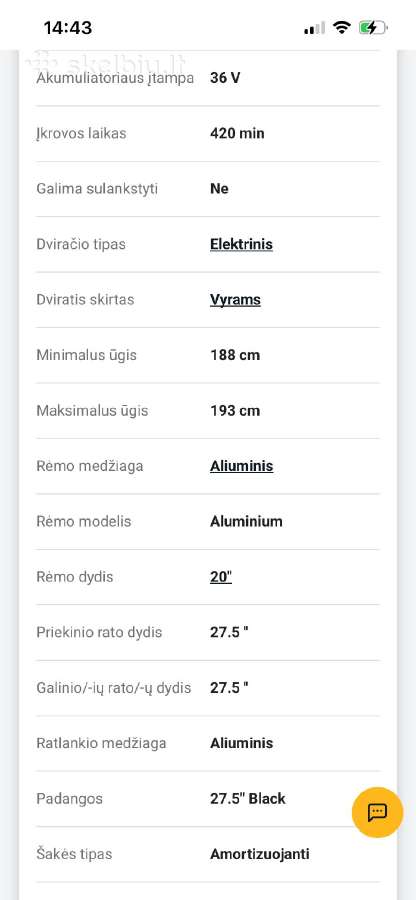 Parduodu MTB elektrinį dviratį - nuotraukos Nr. 7