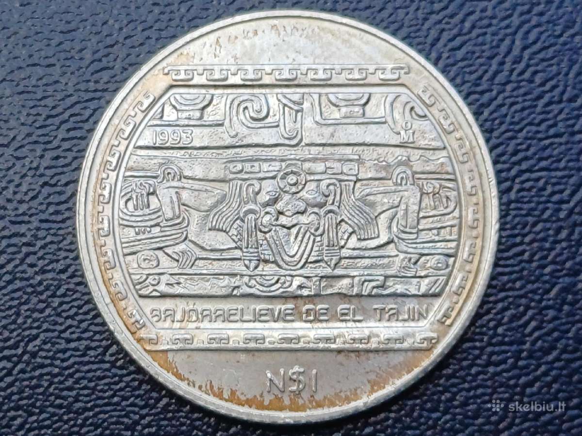 1/4 oz 1993m. Meksika sidabras 999 unc.