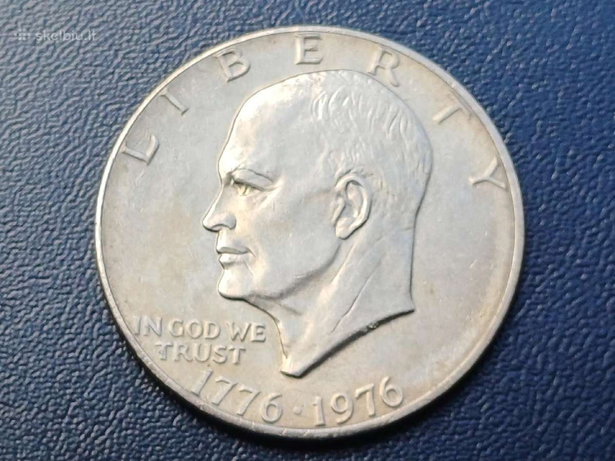 1 doleris 1976m. Proginis. JAV - nuotraukos Nr. 2